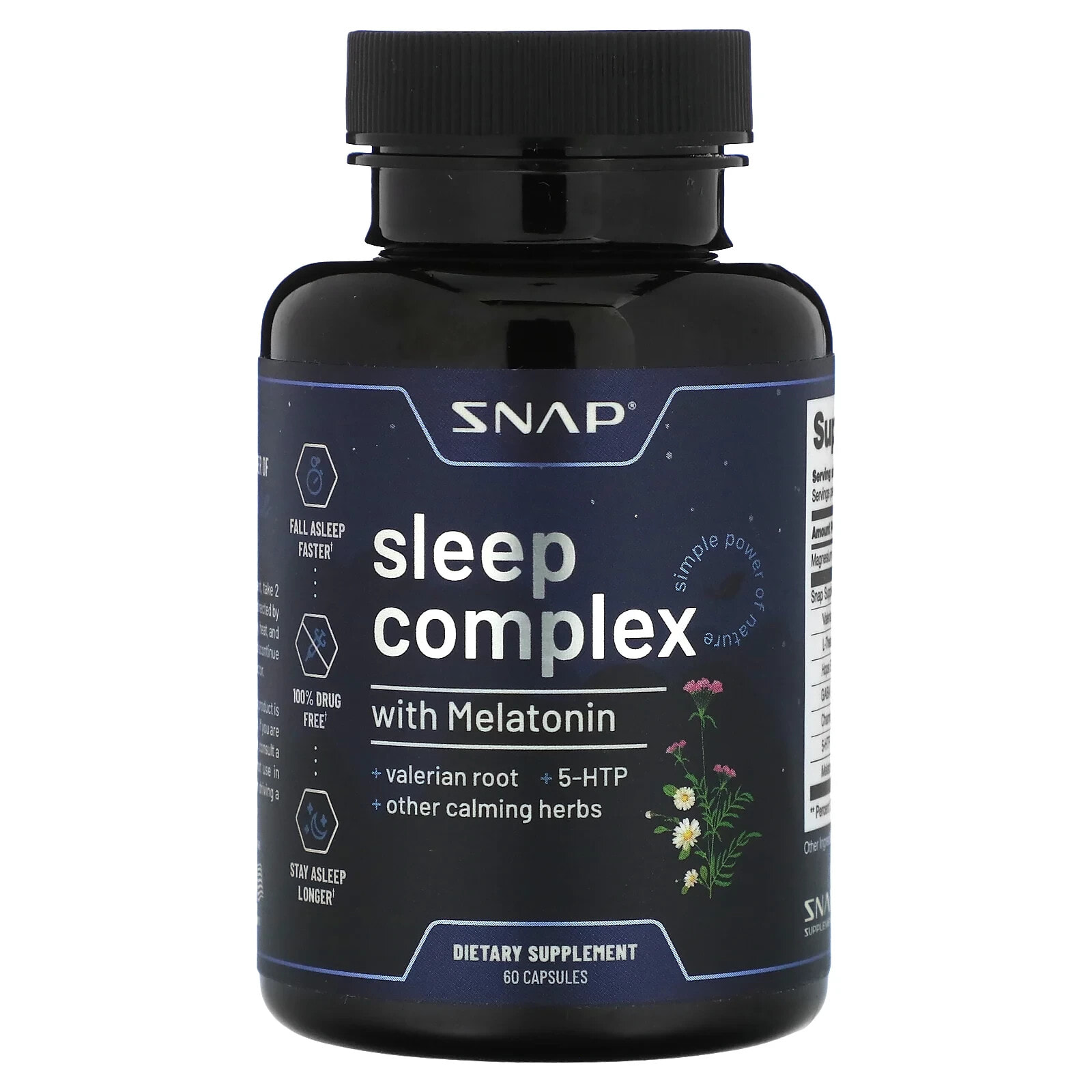 Sleep Complex with Melatonin, 60 Capsules