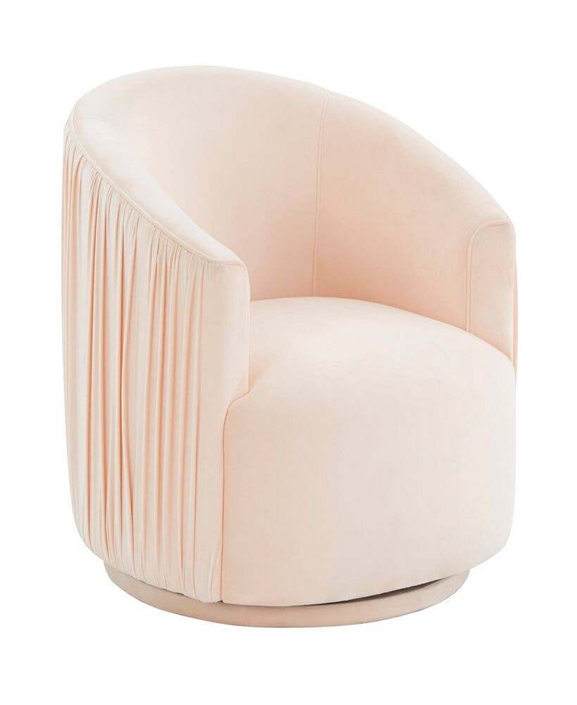 TOV Furniture london Pleated Swivel Chair