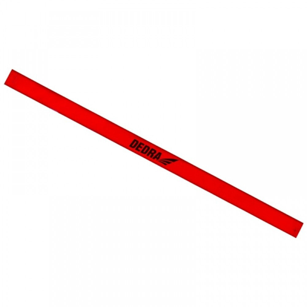 Dedra Carpentry pencil HB 24,5cm red - M9003