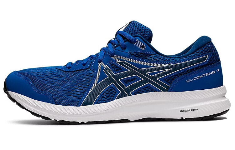 Asics Gel-Contend 7 低帮 跑步鞋 男款 靛蓝 / Кроссовки Asics Gel-Contend 7 1011B040-408