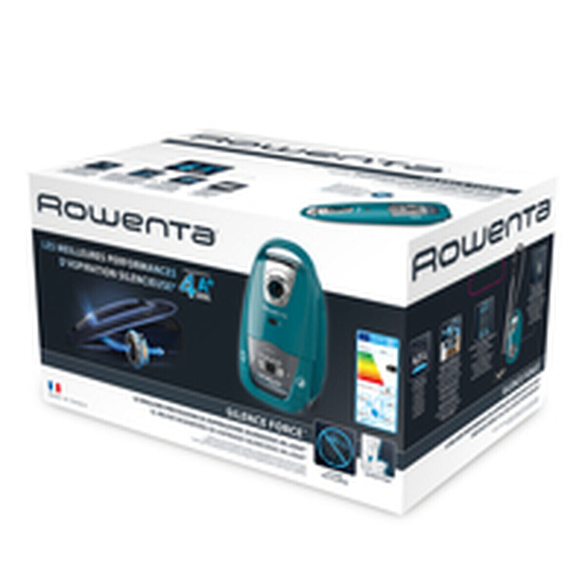 Rowenta Silence Force RO776 4,5 L Цилиндрический пылесос Cухой 450 W Мешок для пыли RO7762EA