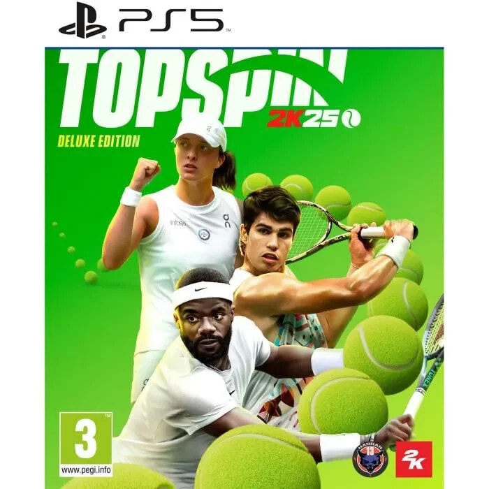 TopSpin 2K25 PS5-Spiel Deluxe Edition