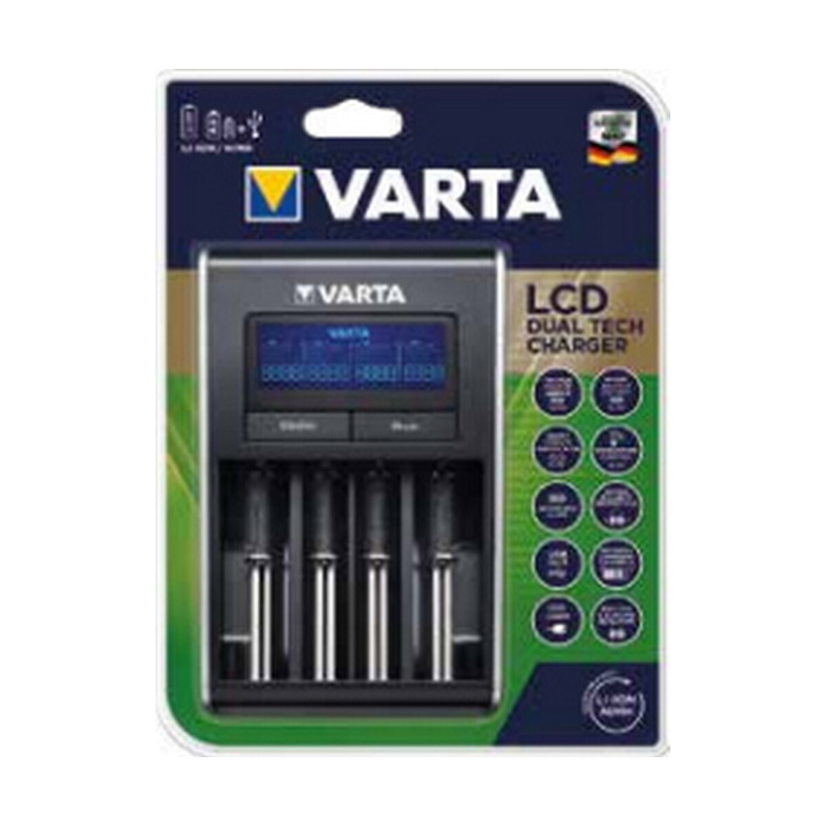 Зарядное устройство + аккумуляторы Varta 57676 101 401 AA/AAA