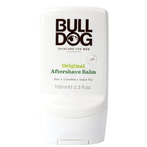 Bulldog Original After Shave Balm Бальзам после бритья с экстрактами алоэ, камелиной и зеленым чаем для нормальной кожи 100 мл
