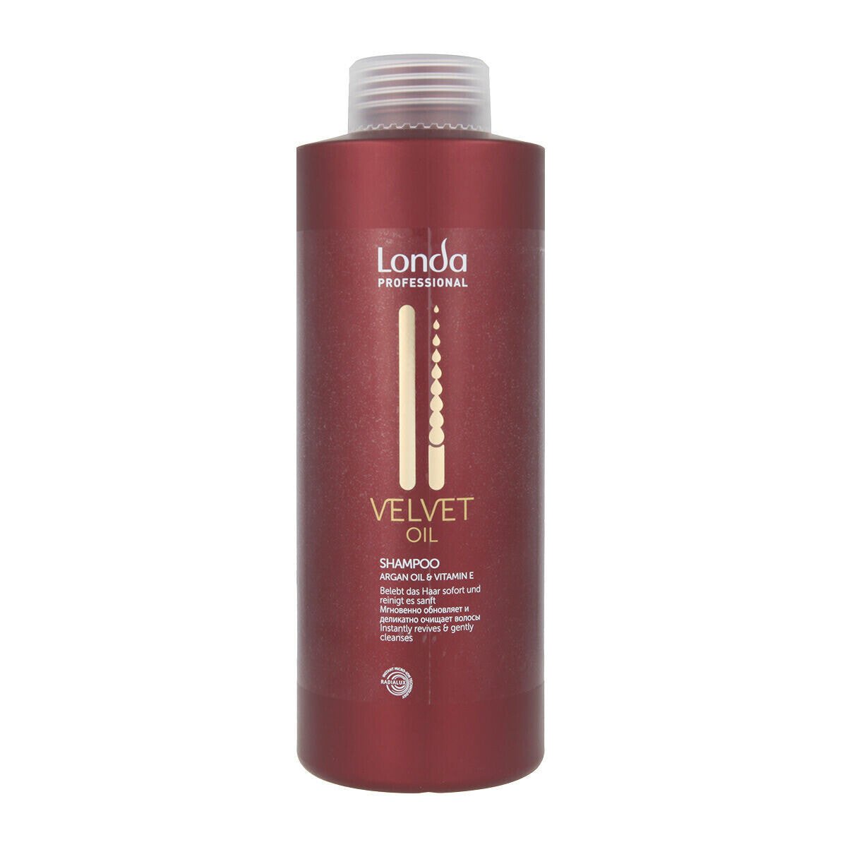 Разглаживающий волосы шампунь Londa Professional Velvet Oil 1 L