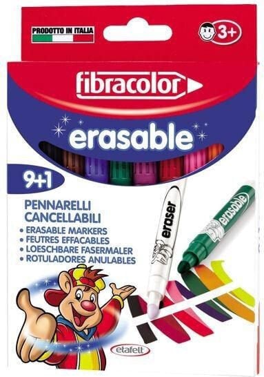 Fibracolor Mazaki Erasable wymazywalne 9+1 (161386)