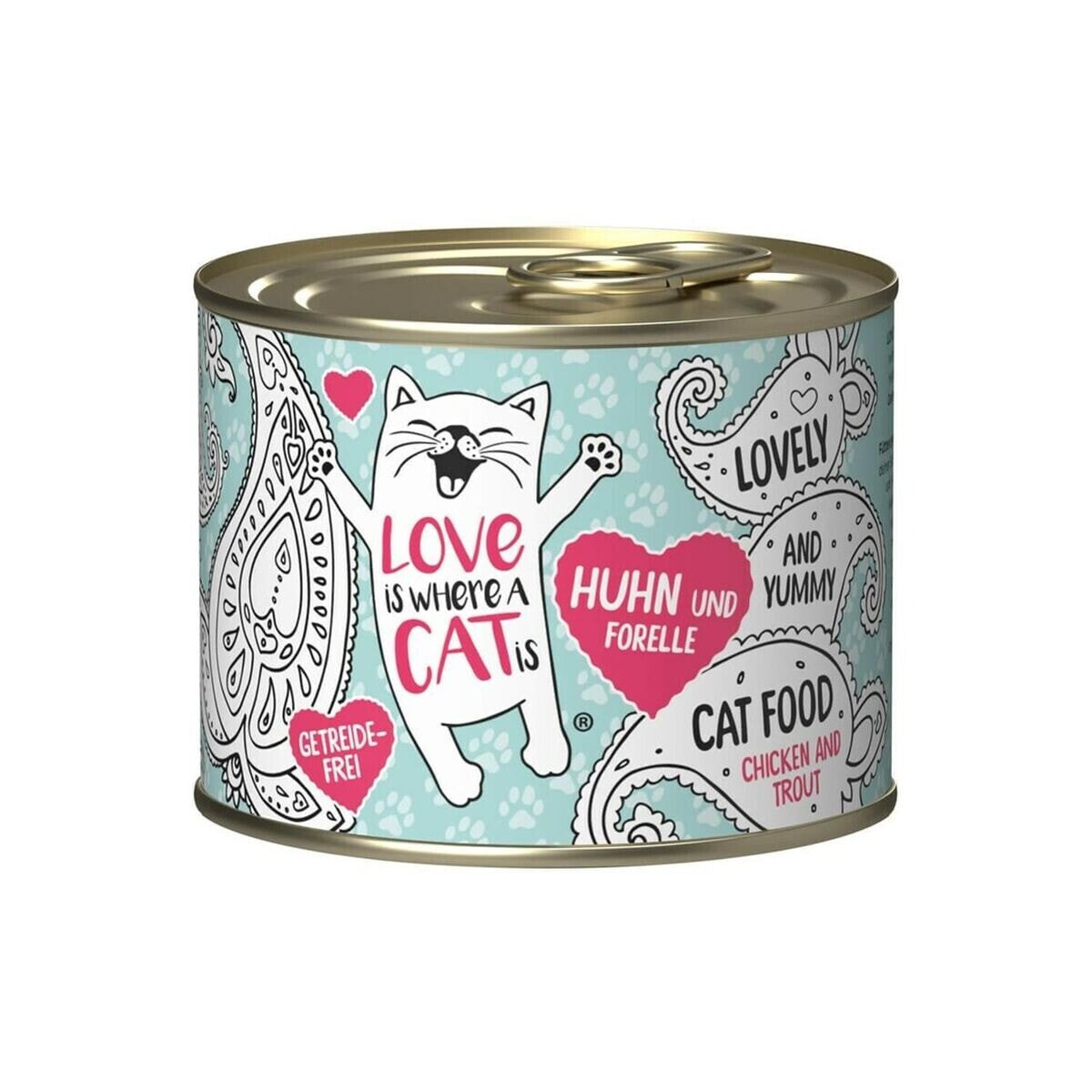 Cat food LOVE IS WHERE A CAT IS 2191740 Chicken 200 g