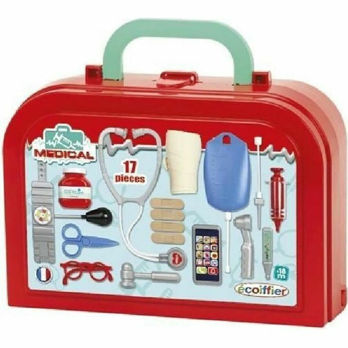 Toy Medical Case with Accessories Ecoiffier MEDICAL