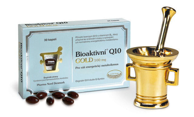 Pharma Nord Bioactive Q10 Gold Биоактивный коэнзим 100 мг 60 таблекток