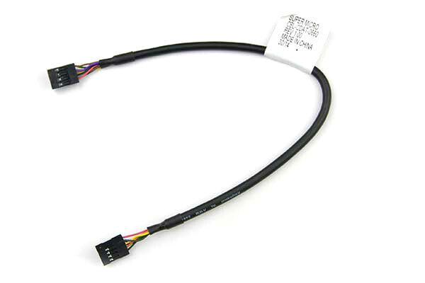 Supermicro CBL-CDAT-0660 кабель последовательной связи Черный 0,27 m 8-pin 8-контактный