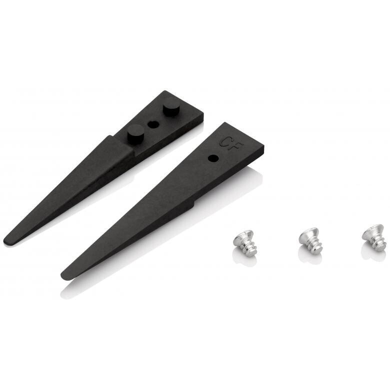 Технический пинцет Knipex 92 89 01, Black, Flat, Straight, 1 g, 8 mm, 4 cm