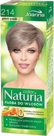 Краска для волос Joanna Color Naturia, Farba do włosów trwale koloryzująca, 214 gołębi popiel 150 g