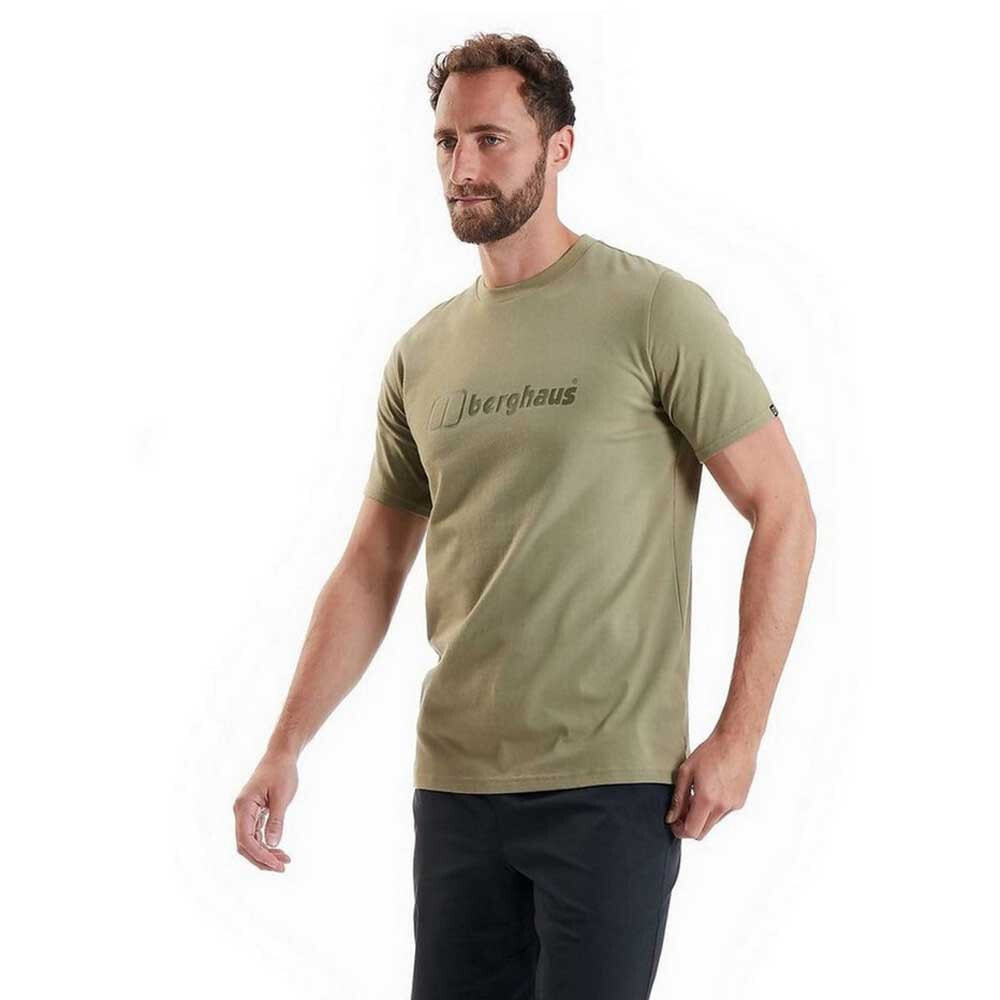 BERGHAUS Organic Big Colour Logo Short Sleeve T-Shirt
