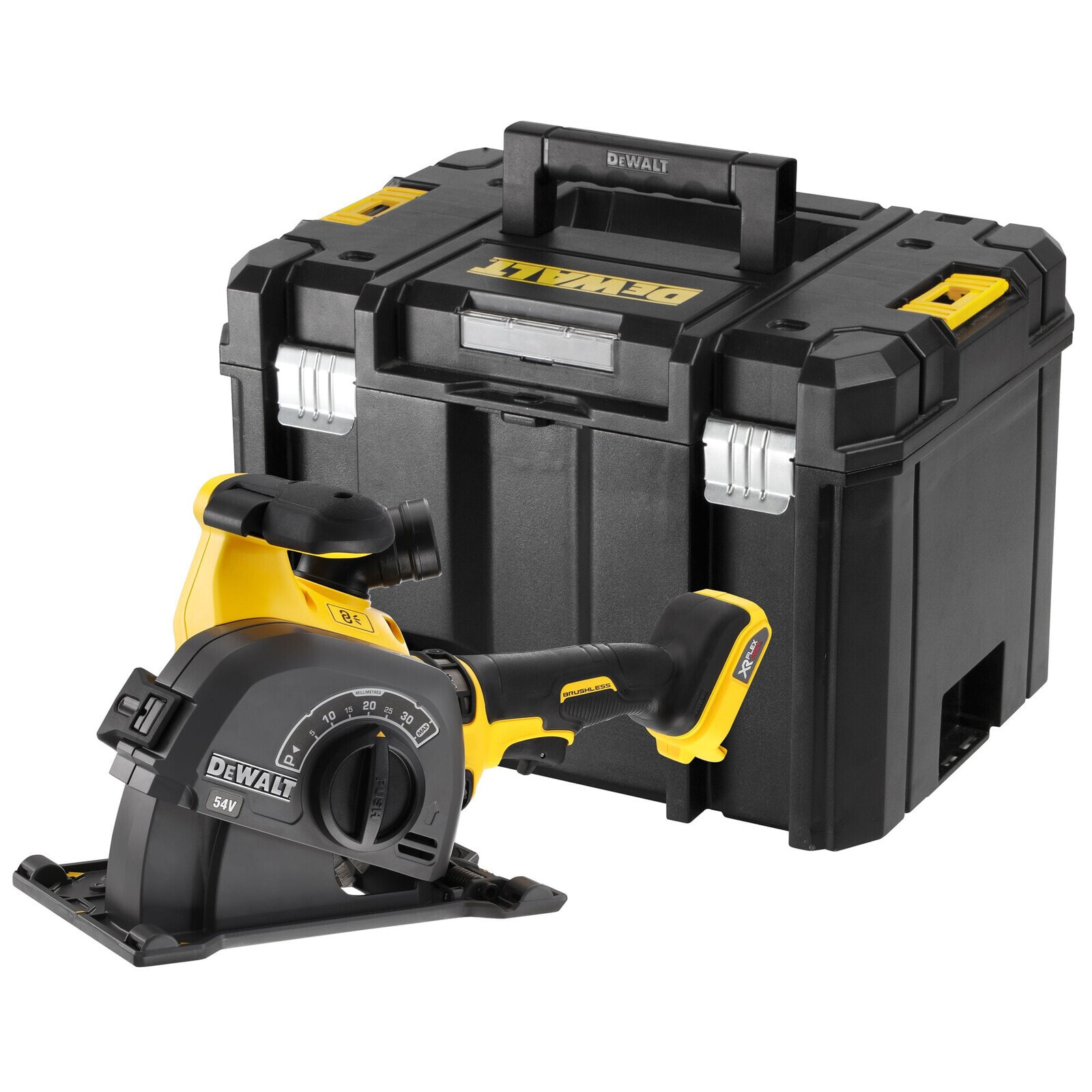 DeWALT Akku-Mauernutfräse DCG200NT-XJ 54V 125mm ohne Akku ohne Lader in T-STAK