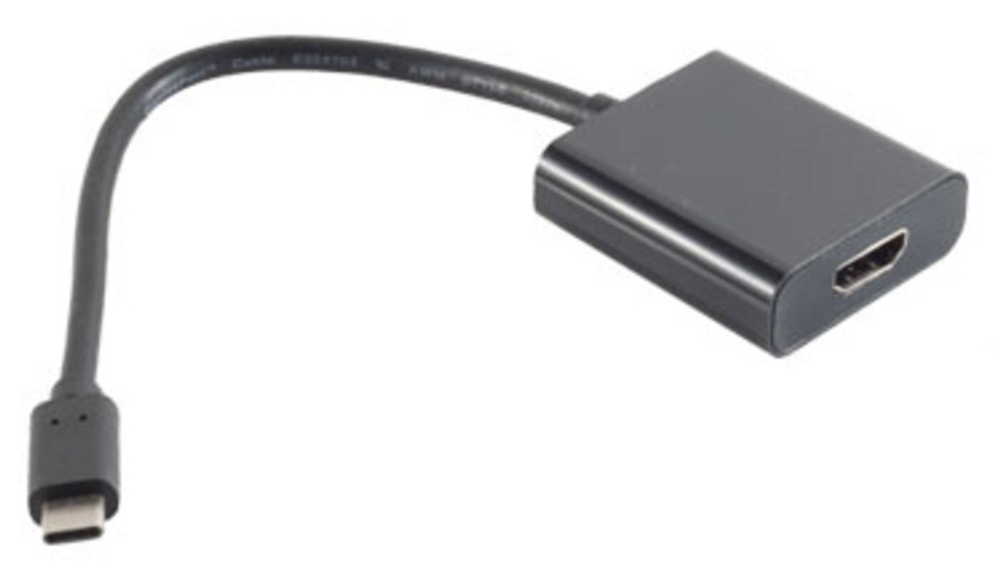 shiverpeaks BS14-05005 кабельный разъем/переходник USB C 3.1 HDMI Черный
