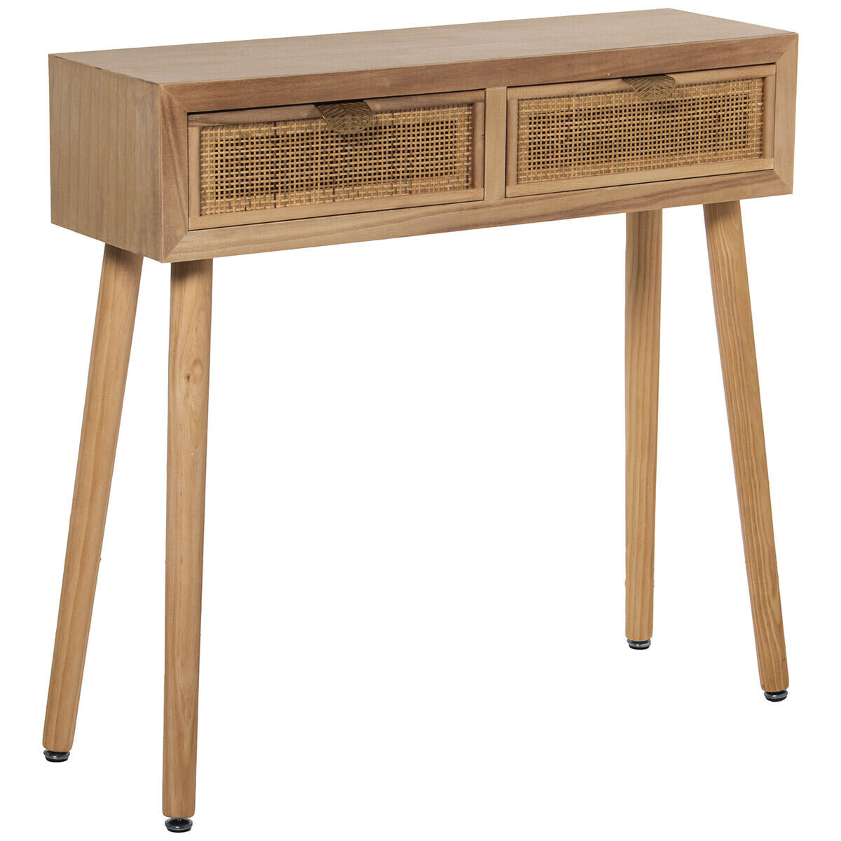 Console Alexandra House Living Brown Wood 80 x 78 x 25 cm