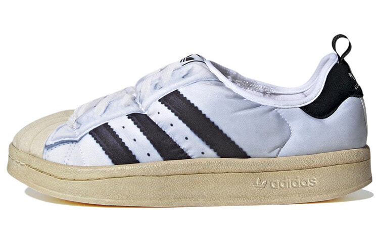 Adidas Puffylette Superstar White Black