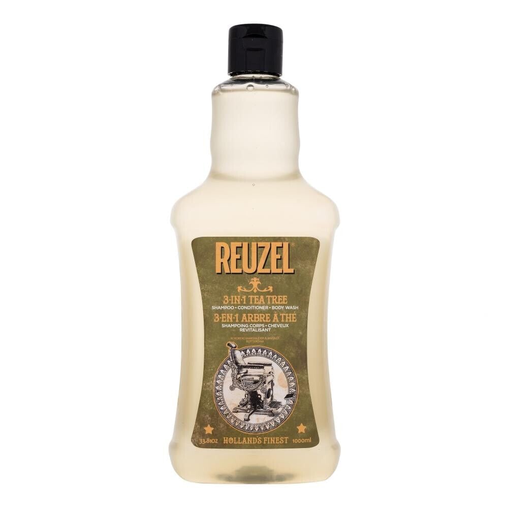 Reuzel 3 in 1 Tea Tree 1000 ml shampoo für Herren