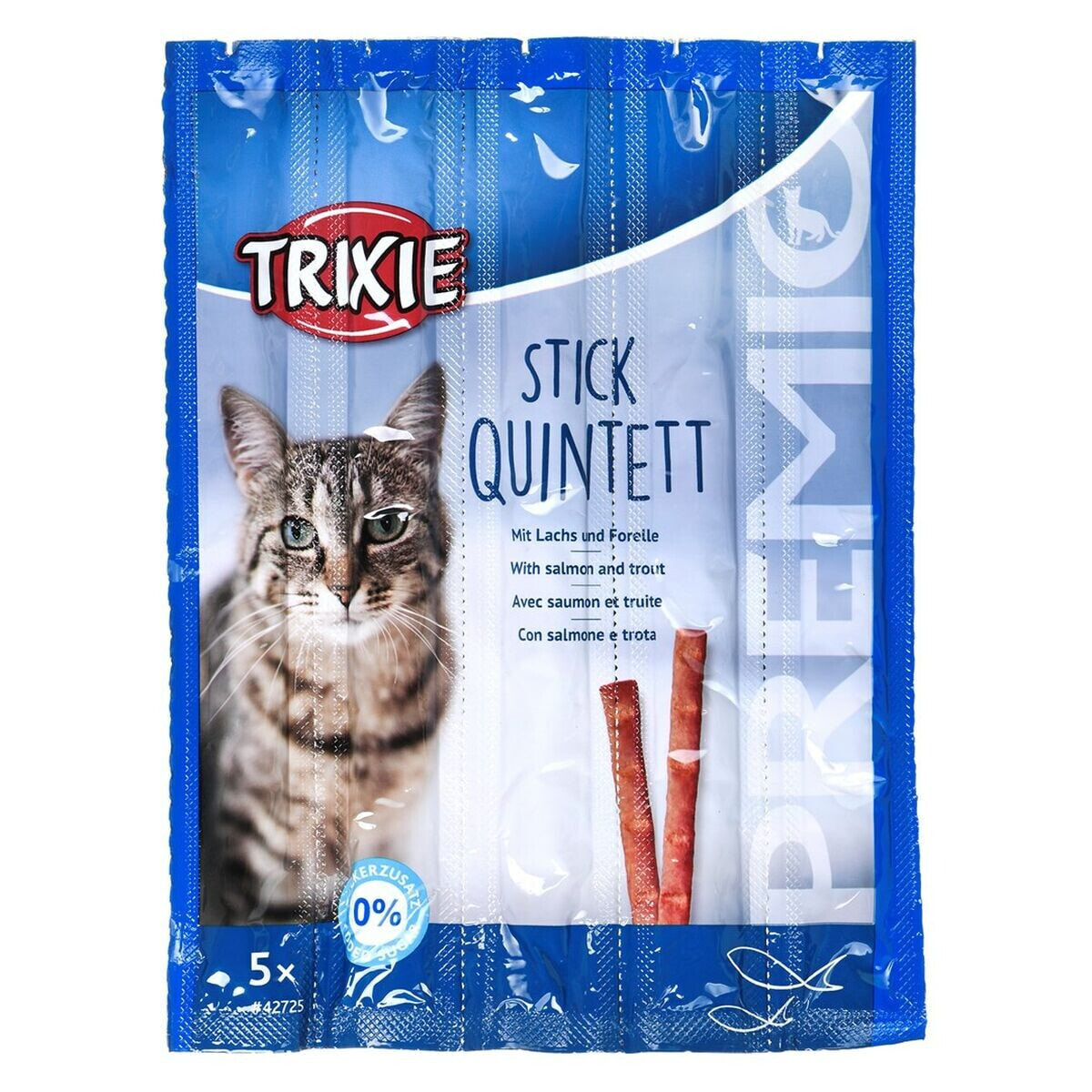 Snack for Cats Trixie TX-42725 5 x 5 g Salmon 25 g