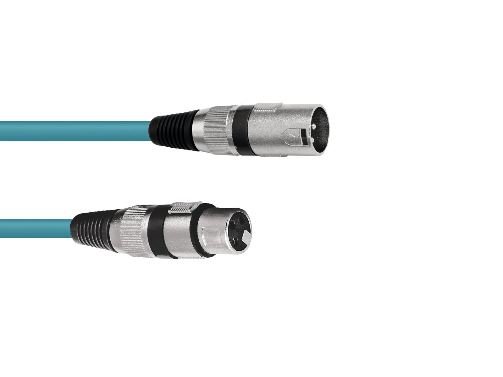 Omnitronic 3022010N - XLR (3-pin) - Male - XLR (3-pin) - Male - 5 m - Blue