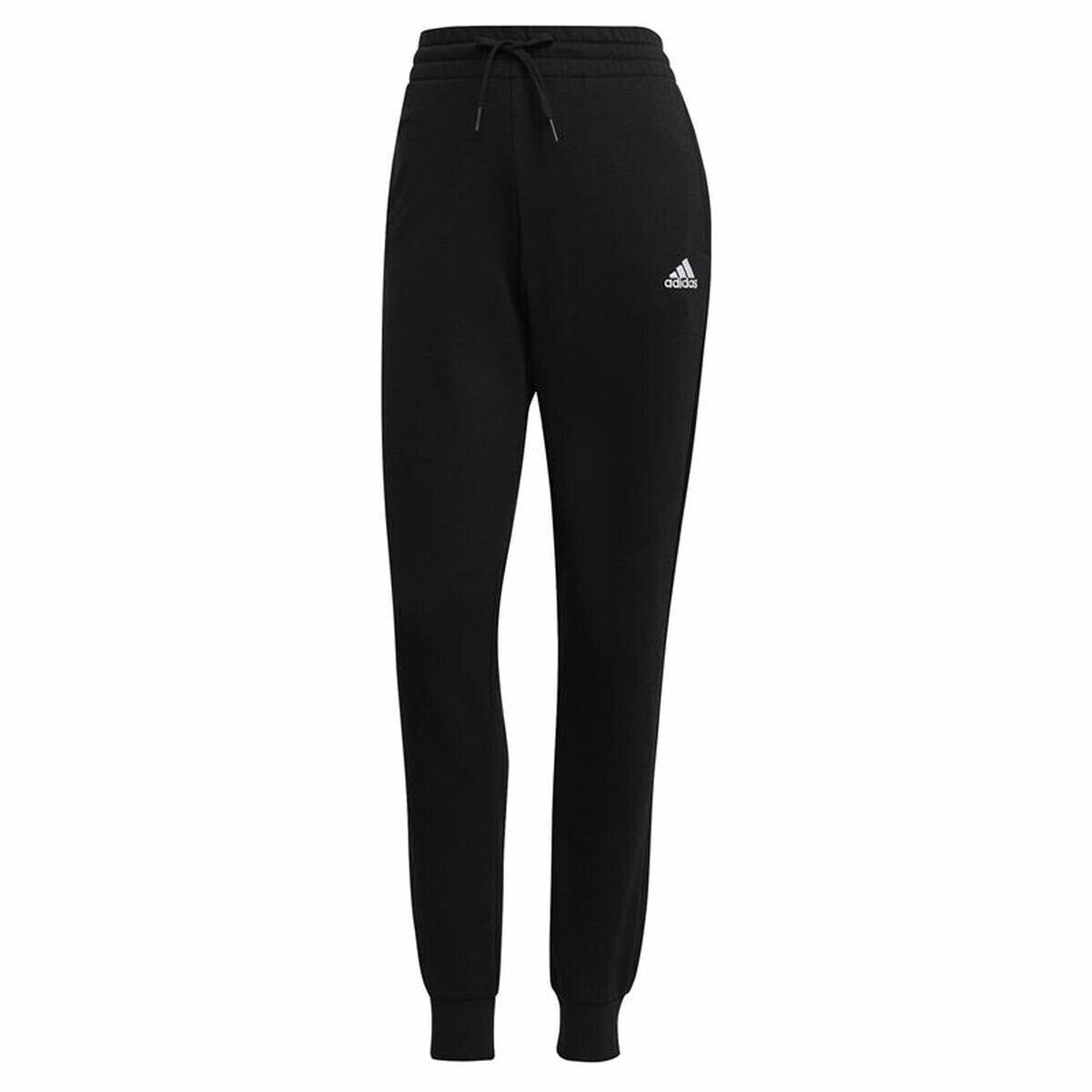 Long Sports Trousers Adidas French Terry Logo Lady Black