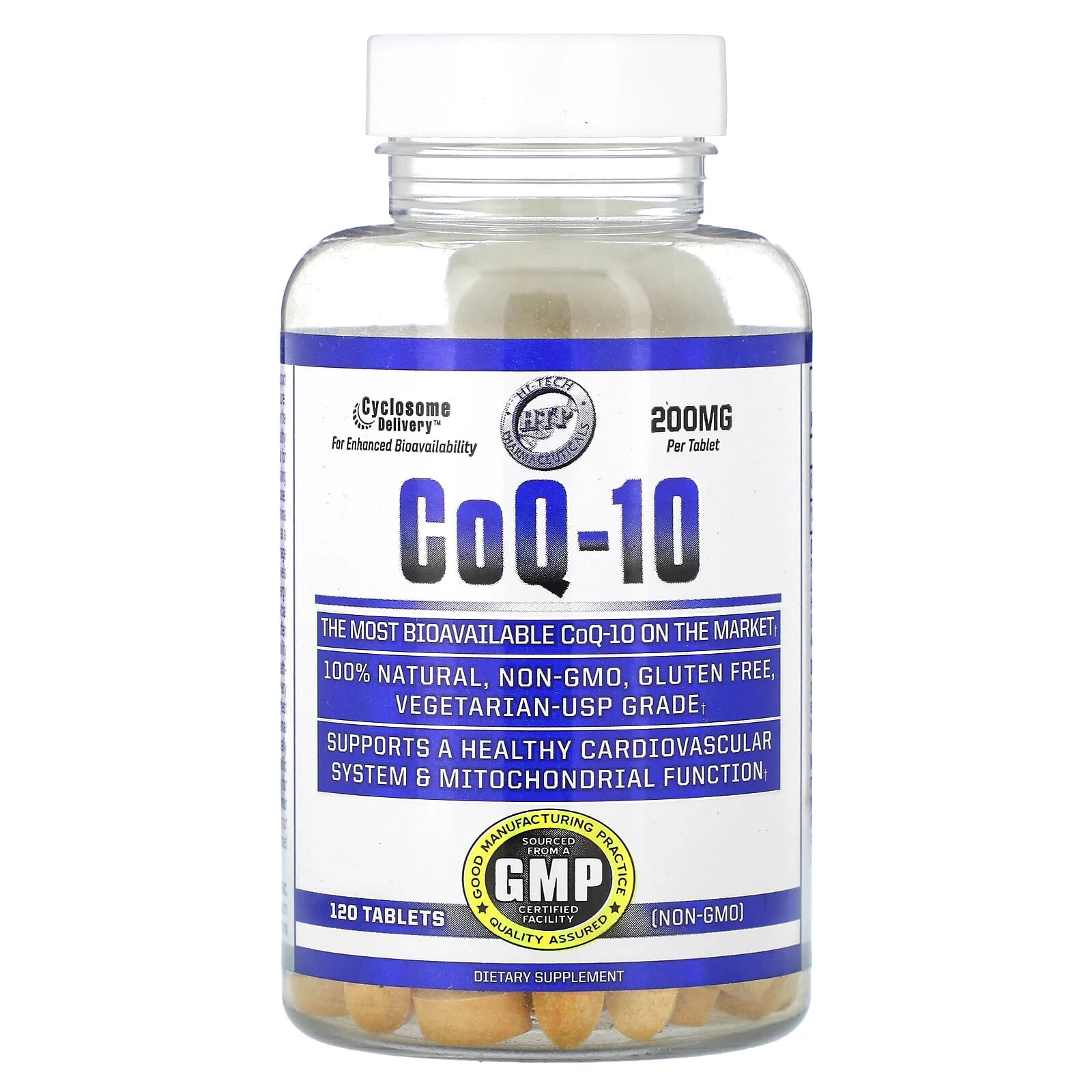 CoQ-10, 200 mg, 120 Tablets