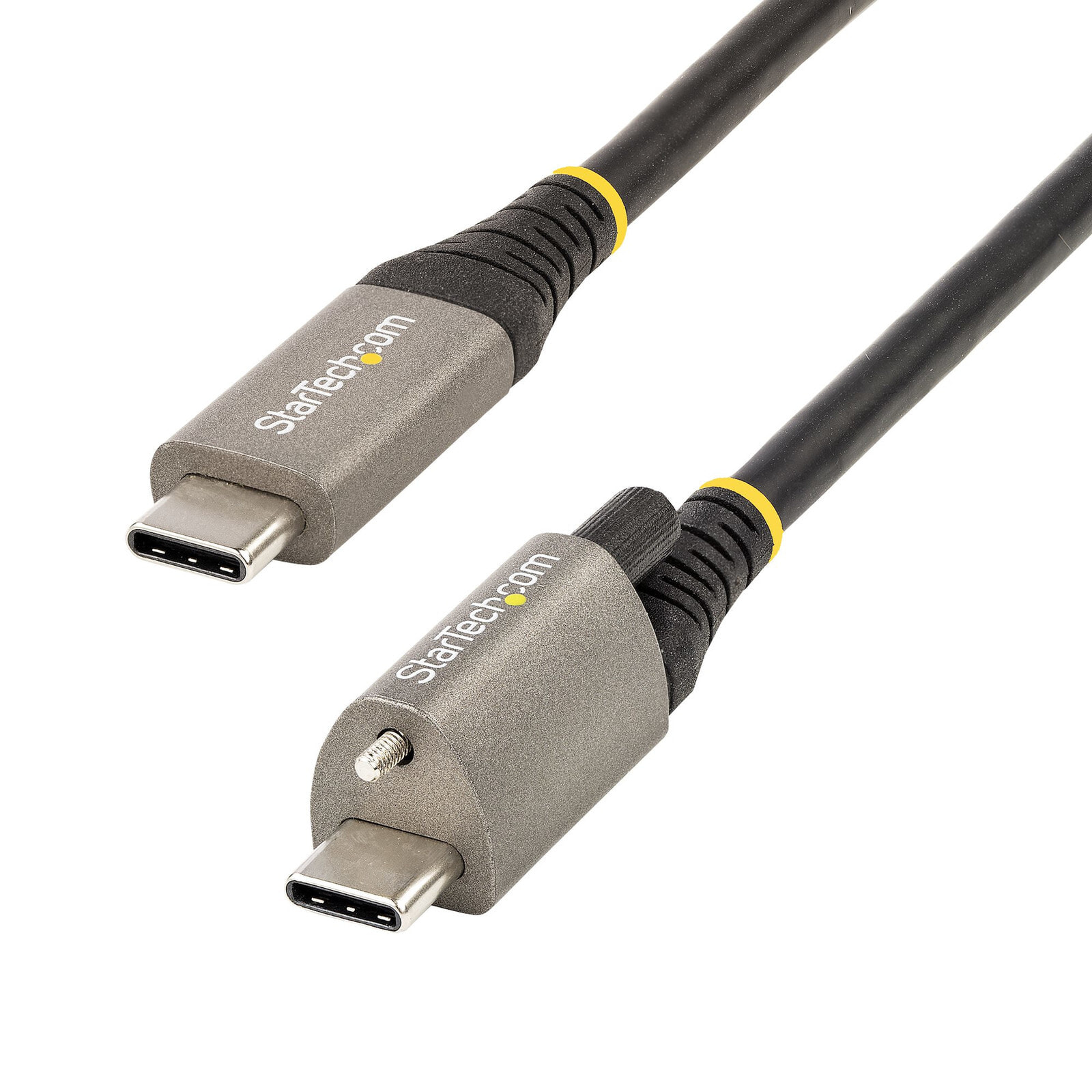 StarTech.com USB31CCTLKV50CM USB кабель 0,5 m USB 3.2 Gen 2 (3.1 Gen 2) USB C Серый, Черный