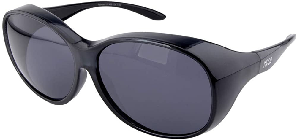 ActiveSol Over Goggles Женские мегаполяризованные солнцезащитные очки UV400 Очки для вождения и езды на велосипеде над очками для обладателей очков Полярные очки 32 г
