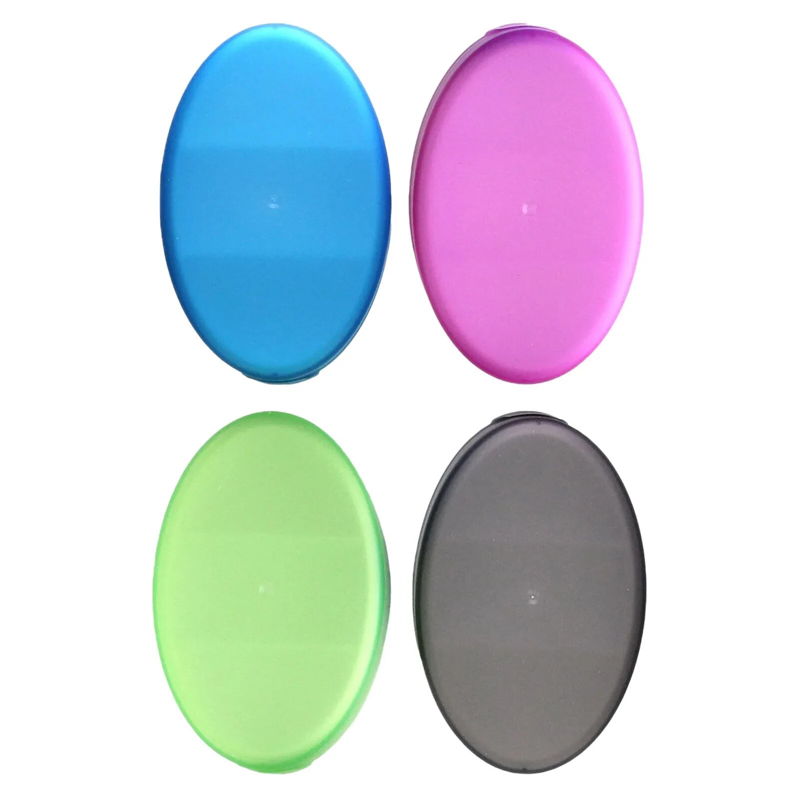 Oval Pill Containers, 4 Count