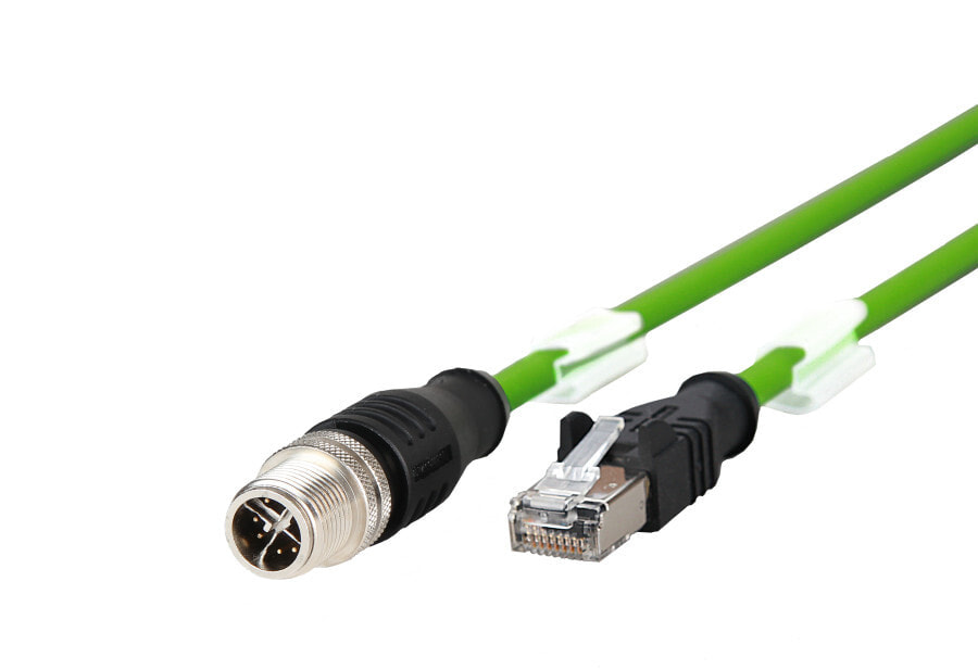 METZ CONNECT 142M2X15020 сетевой кабель 2 m Cat6 Зеленый