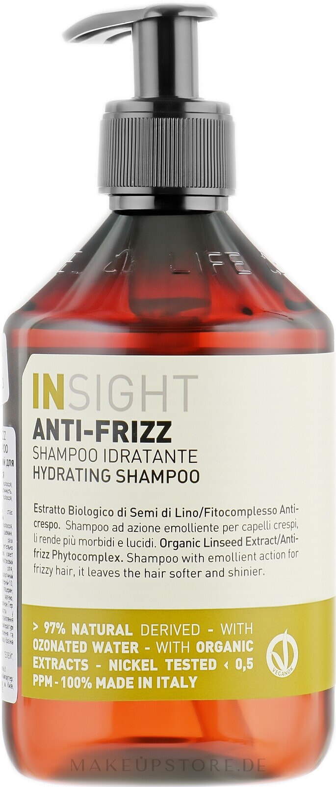 Feuchtigkeitsspendendes Haarshampoo - Insight Anti-Frizz Hair Hydrating Shampoo