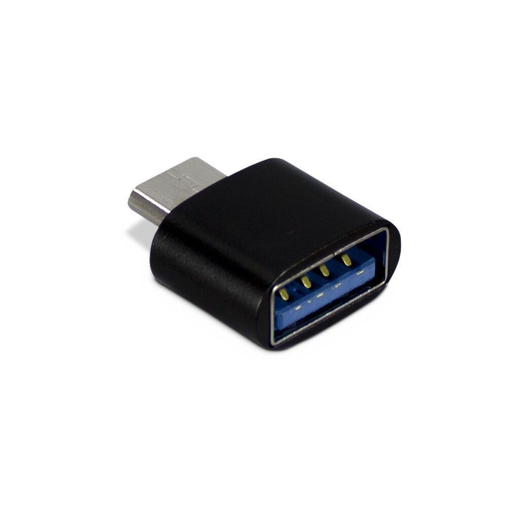 Inter-Tech 88885461 кабельный разъем/переходник USB Type C USB Type A Черный