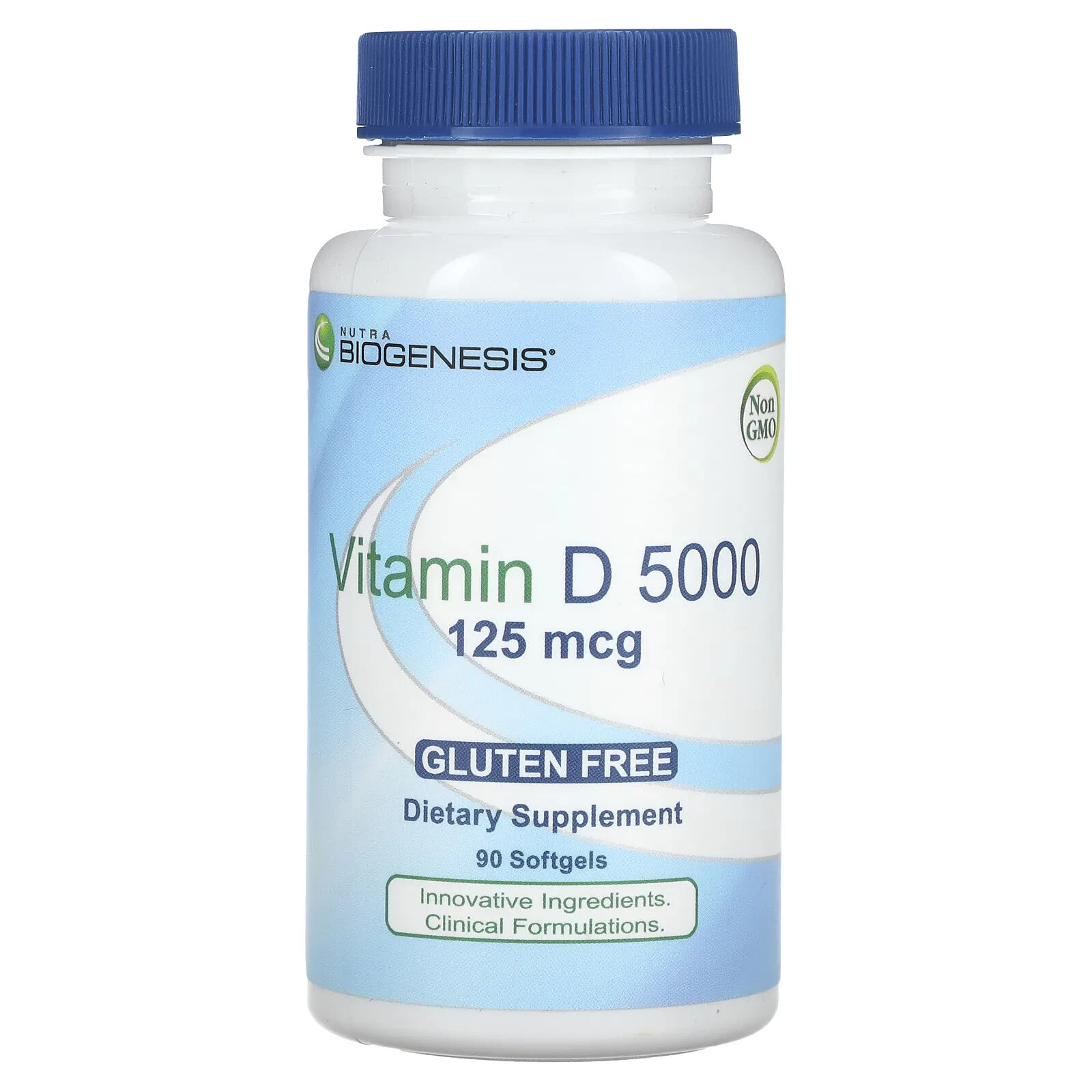 Vitamin D 5000, 125 mcg, 90 Softgels
