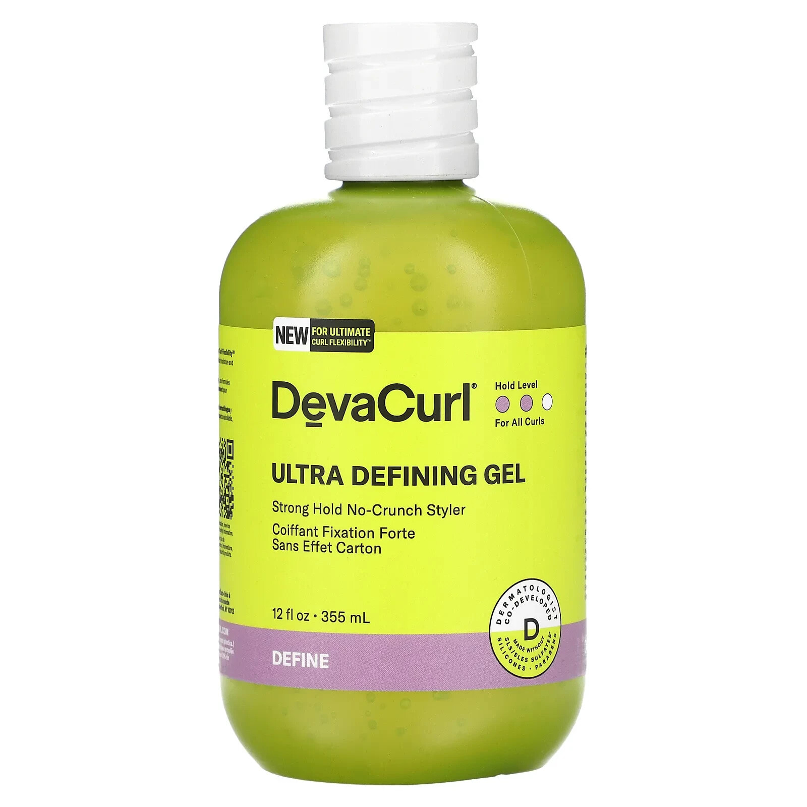 DevaCurl Ultra Defining Gel Гель для сильной фиксации волос без хруста 355 мл