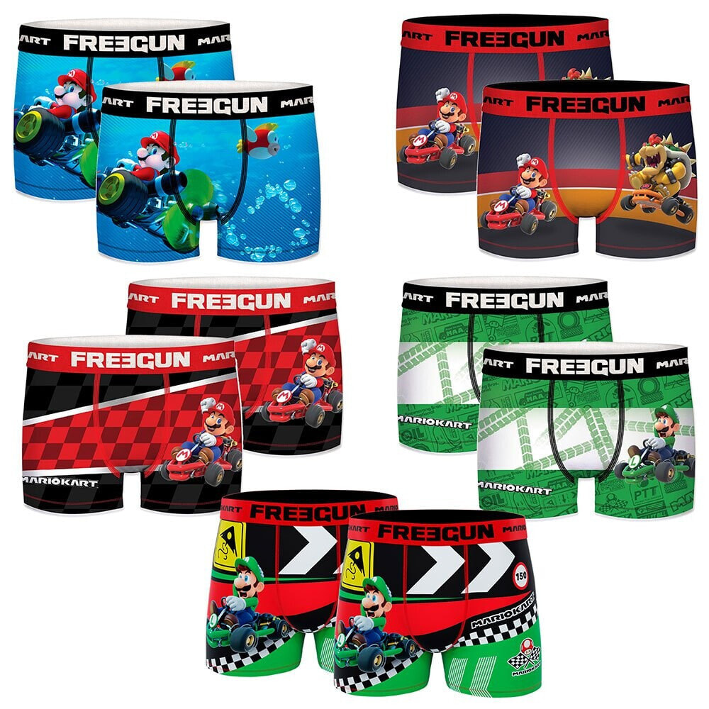 FREEGUN Mario Bros PK5478 Boxer 10 Units