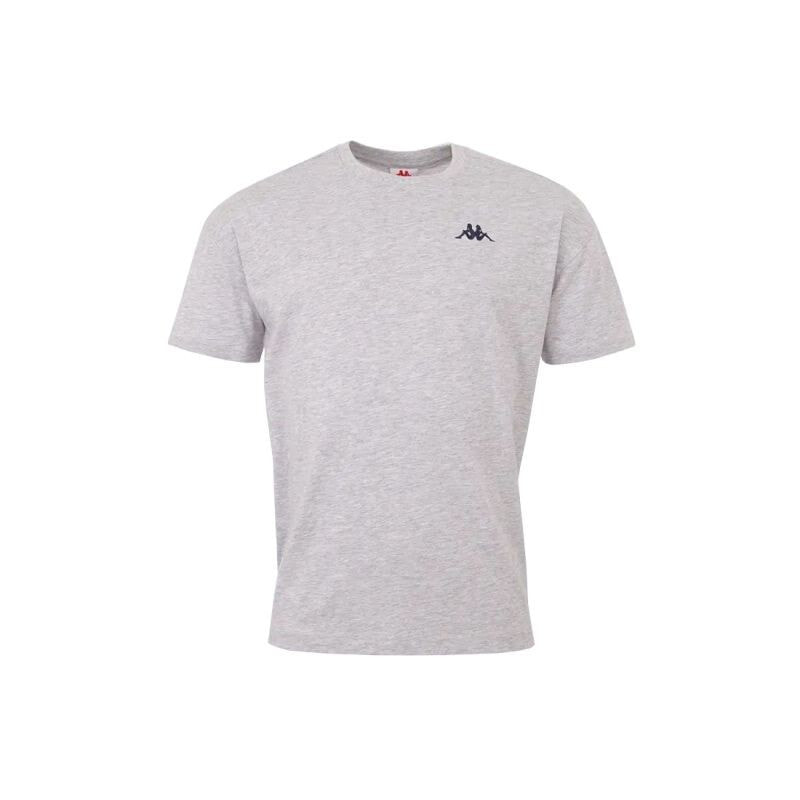 Мужская футболка спортивная серая с логотипом Kappa Veer T-Shirt M 707389-15-4101M