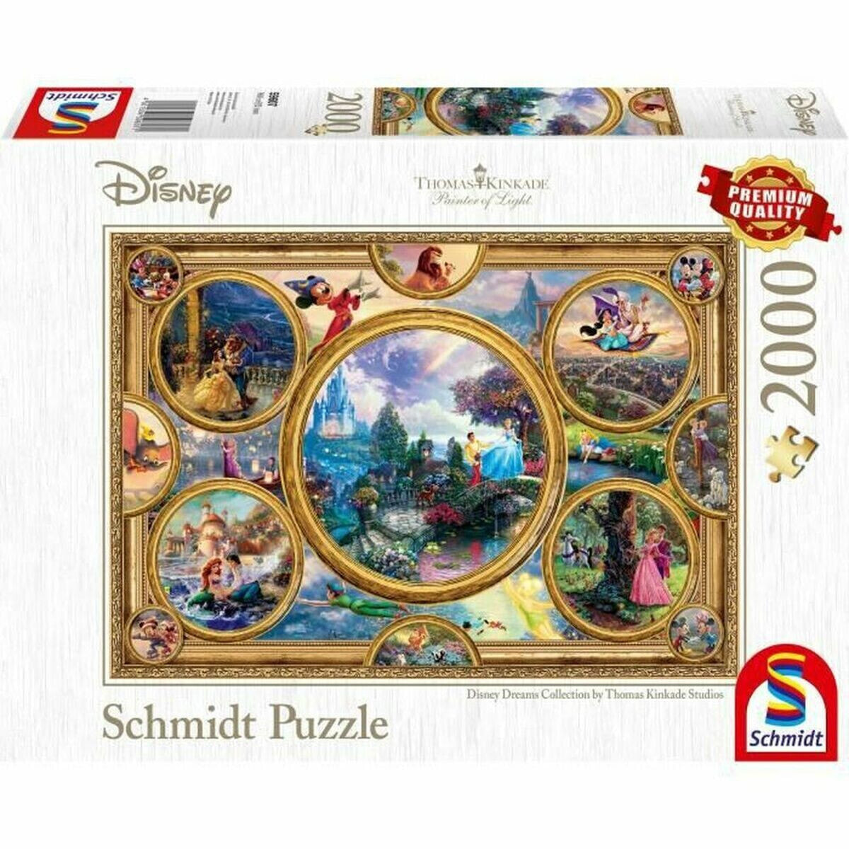 Головоломка Schmidt Spiele Disney Dreams Collection 2000 Предметы