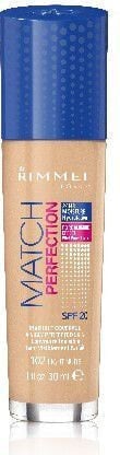 Rimmel Match Perfection Spf20  Тональный крем с эффектом мягкого фокуса 30 мл
