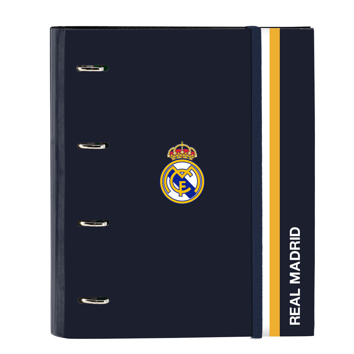 Ring binder Real Madrid C.F. White 27 x 32 x 3.5 cm
