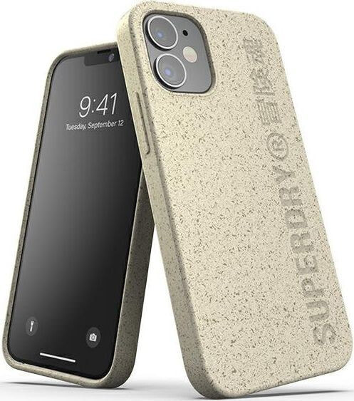 Чехол пластмассовый бежевый iPhone 12 mini Dr Nona