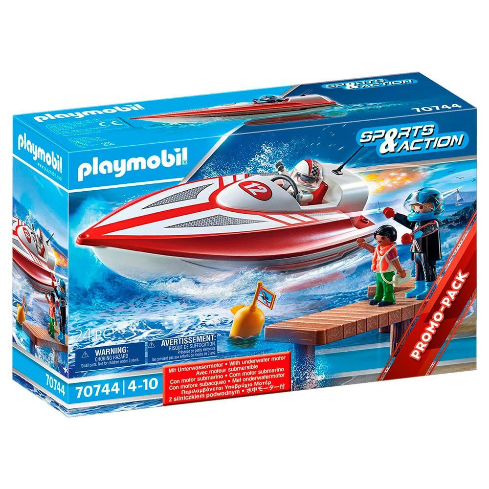 PLAYMOBIL Speedboat Racer Figure