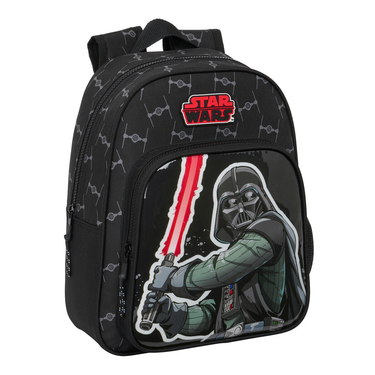 School Bag Star Wars The fighter Black 27 x 33 x 10 cm