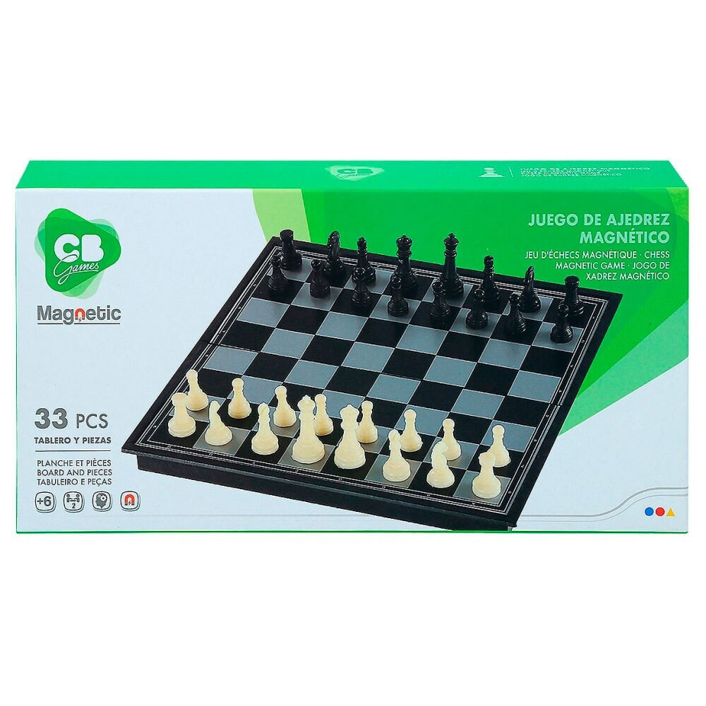 CB GAMES Chess/Magnetic Ladies 25x25 cm Board Game