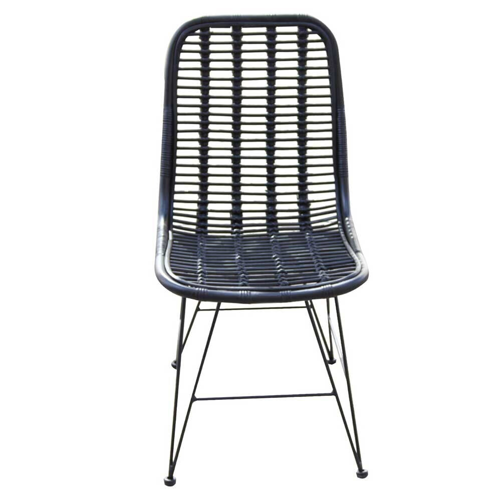 CHILLVERT Parma Metal And Rattan Chair 46x60x92 cm