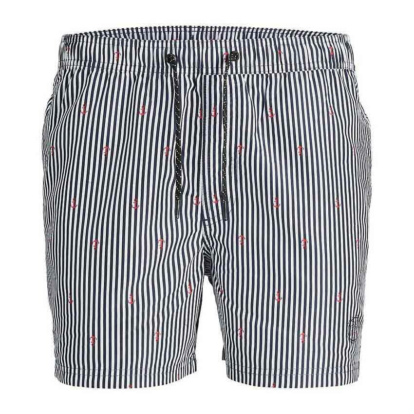 JACK & JONES Jpstfiji Swim Mini Stripe Swimming Shorts