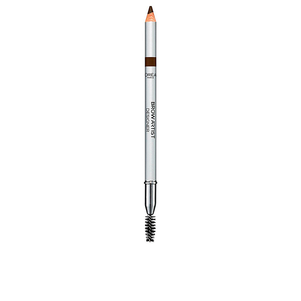 L'Oreal Paris Brow Artist Designer - 303 Dark Brunette Карандаш для бровей c щеточкой темно-коричневый