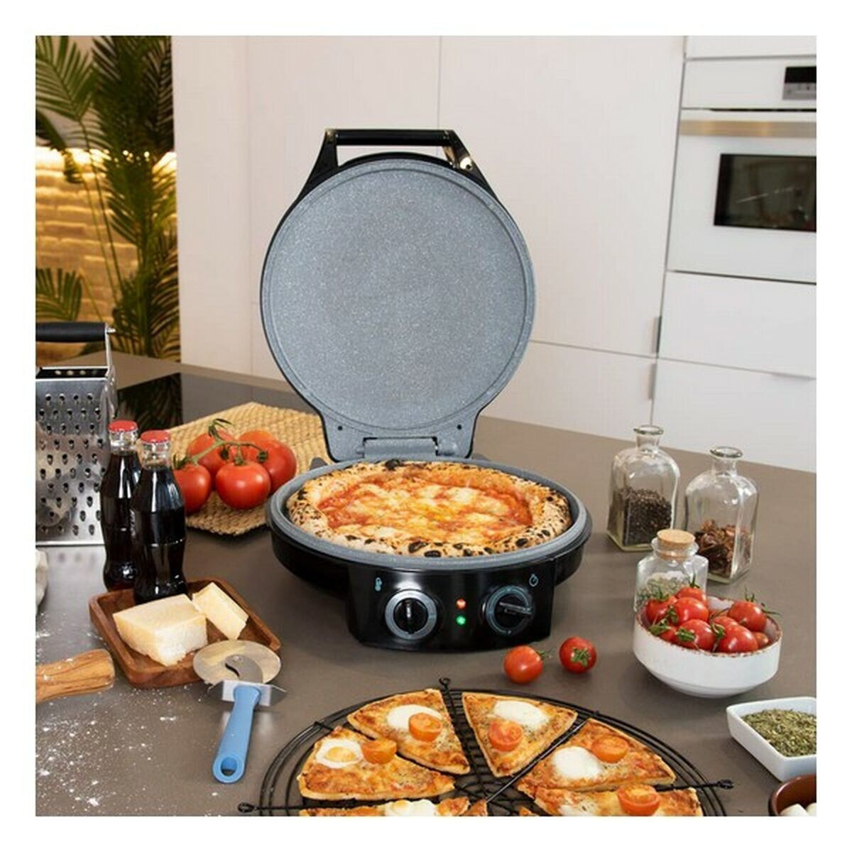 Пицца-мейкер Cecotec Fun Pizza&Co Grill 1800 W Ø 31 cm — купить недорого с  доставкой, 1132775