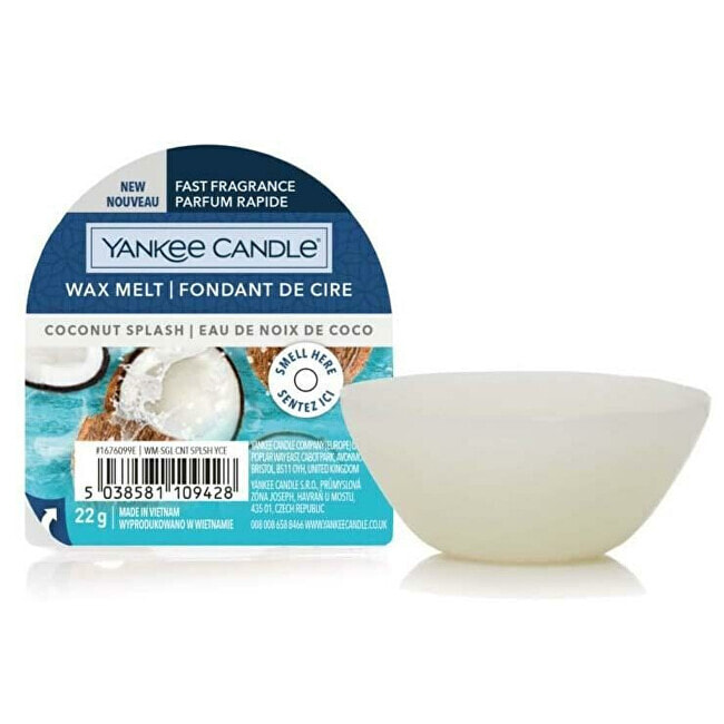 Yankee Candle Coconut Splash New Wax Melt Ароматический воск с ароматом кокоса 22 г