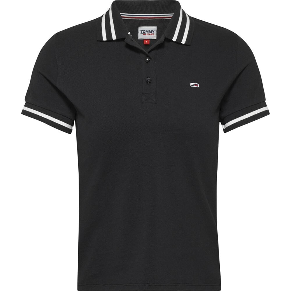 TOMMY JEANS Essential Tipping Short Sleeve Polo