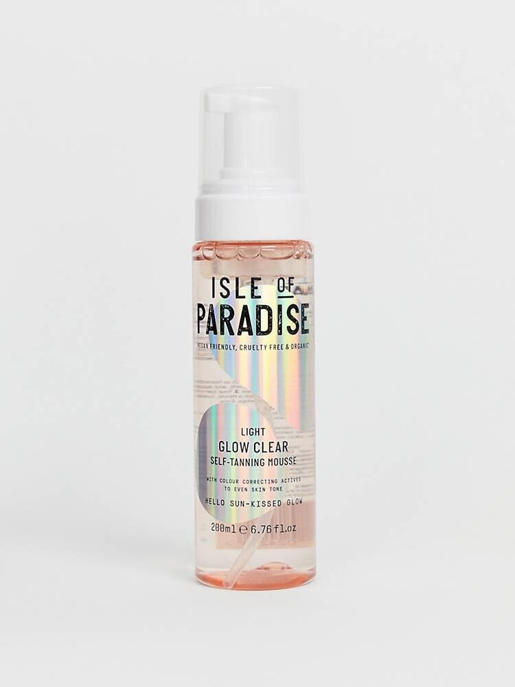 Isle of Paradise – Light Glow – Transparentes Selbstbräunungsmousse